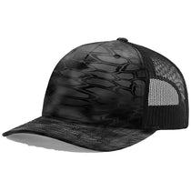 Richardson Kryptek Typhon/Black Printed Five-Panel Trucker