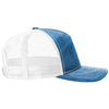Richardson Realtree Fishing Light Blue/White Printed Five-Panel Trucker