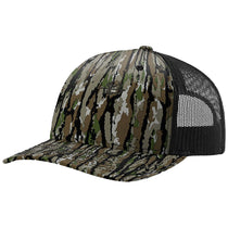Richardson Realtree Original/Black Printed Five-Panel Trucker