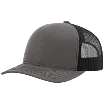 Richardson Charcoal/Black 112+ R-Flex Adjustable Trucker