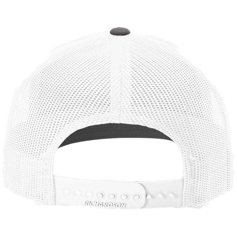 Richardson Charcoal/White 112+ R-Flex Adjustable Trucker