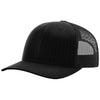Richardson Black Tactical Trucker