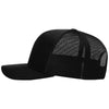 Richardson Black Tactical Trucker
