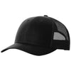 Richardson Black Low Pro Trucker