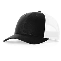 Richardson Black/White Low Pro Trucker