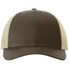 Richardson Brown/Khaki Low Pro Trucker