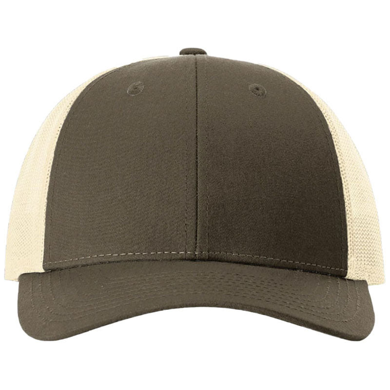 Richardson Chocolate Chip/Birch Low Pro Trucker