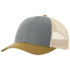 Richardson Heather Grey/Birch/Amber Gold Low Pro Trucker