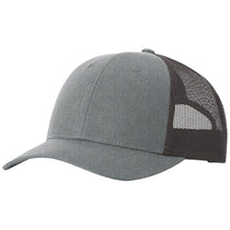 Richardson Heather Grey/Dark Charcoal Low Pro Trucker