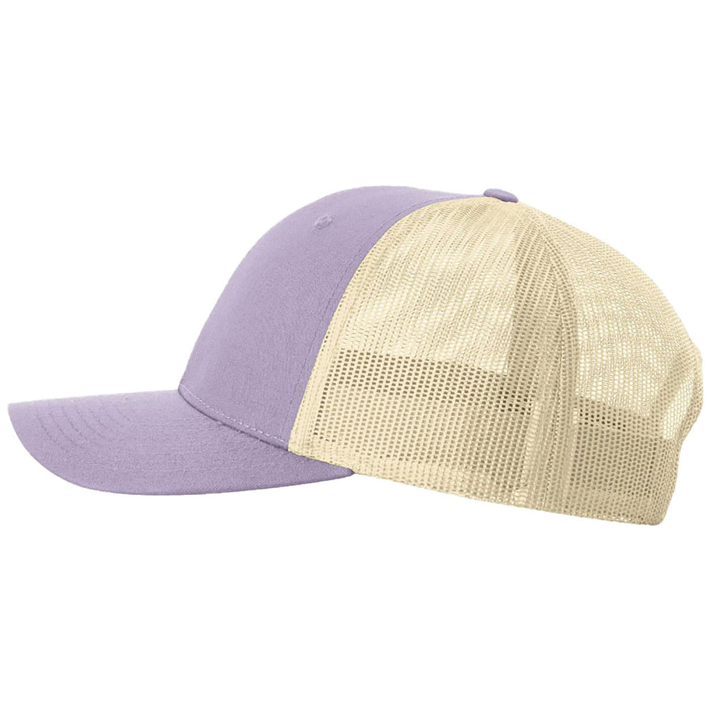 Richardson Lilac/Birch Low Pro Trucker