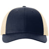 Richardson Navy/Khaki Low Pro Trucker