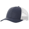 Richardson Navy Heather/Light Grey Low Pro Trucker