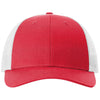 Richardson Red Heather/Light Grey Low Pro Trucker