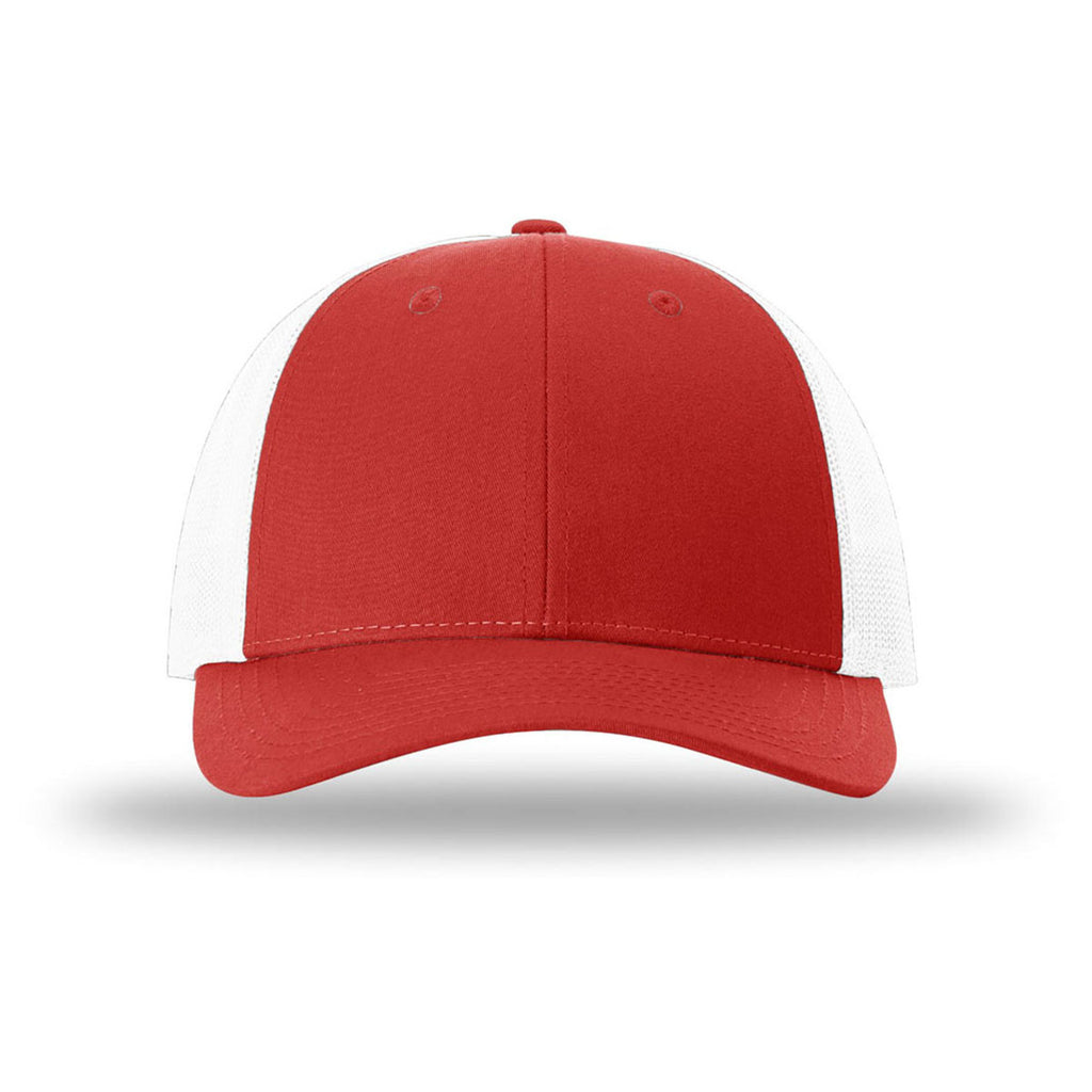 Richardson Red/White Low Pro Trucker