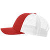 Richardson Red/White Low Pro Trucker