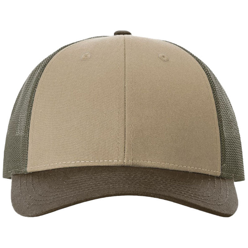 Richardson Tan/Loden/Brown Low Pro Trucker