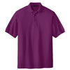 Port Authority Men's Deep Berry Silk Touch Polo