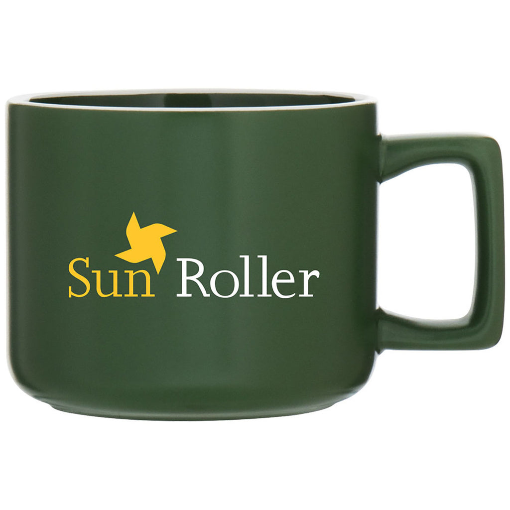 ETS Express Forest Green Helio 12oz Ceramic Mug