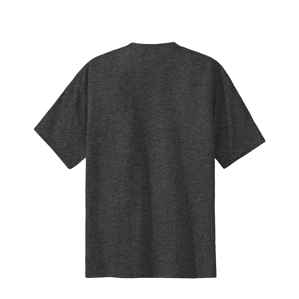Port & Co Jet Dark Heather Grey Tall Essential Tee