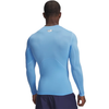 Under Armour Men's Carolina Blue/White HeatGear Armour Long Sleeve Shirt
