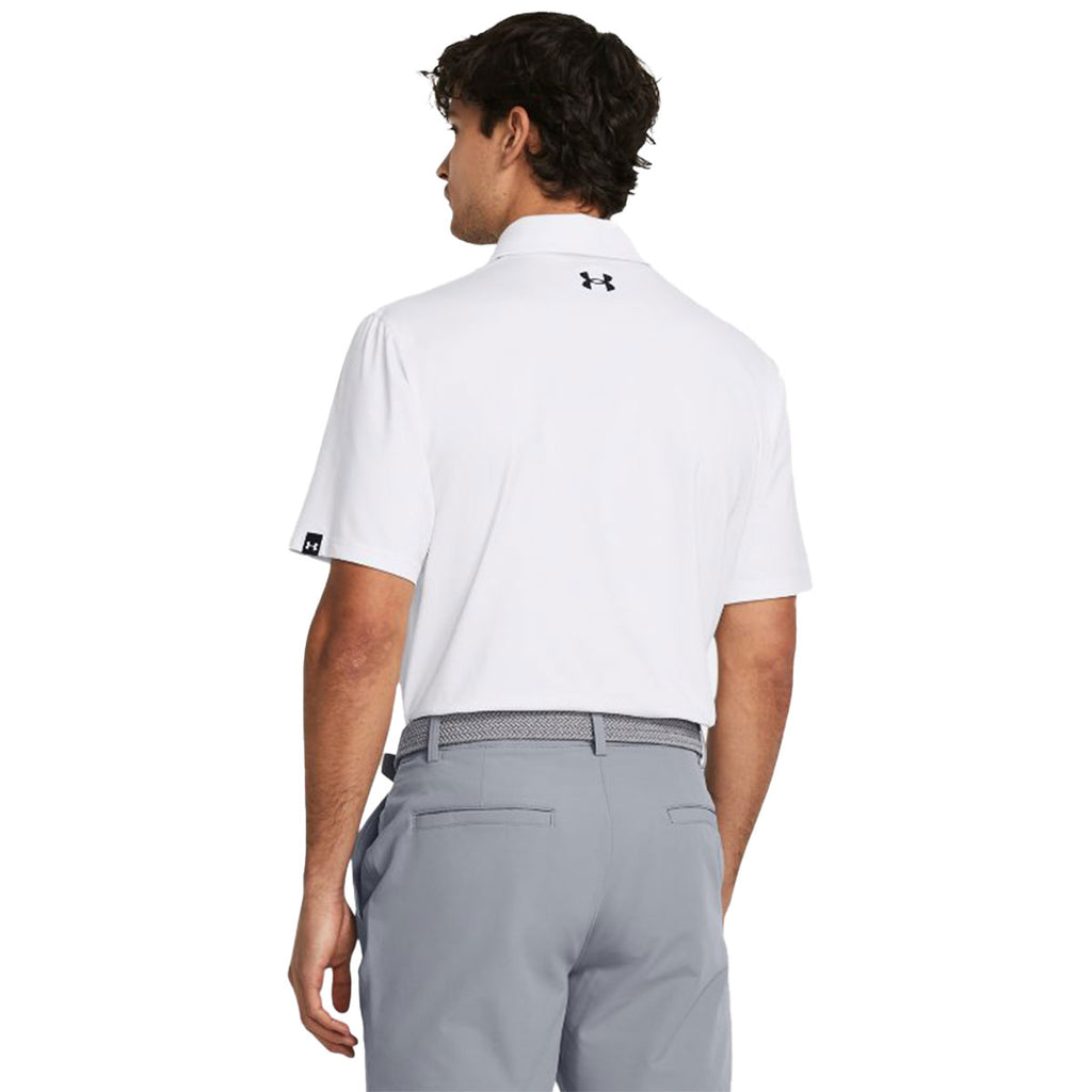 Under Armour Men’s White Tee To Green Polo