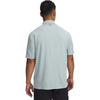 Under Armour Men's Enamel Blue/Clay Green Fish Pro Hybrid Woven Short Sleeve