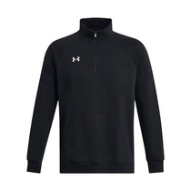 48-Hour Under Armour Men's Black Rival Fleece 1/4 Zip