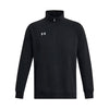 48-Hour Under Armour Men's Black Rival Fleece 1/4 Zip