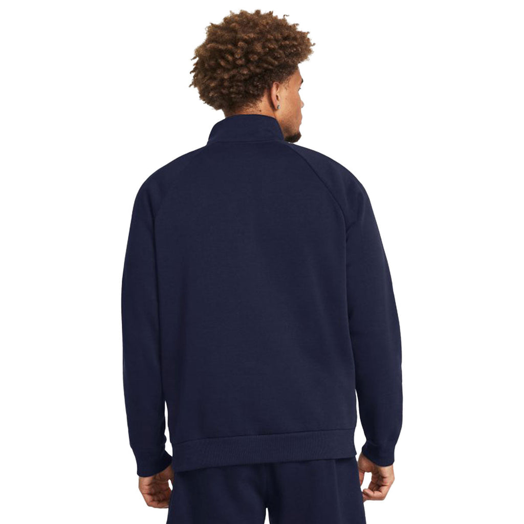 48-Hour Under Armour Men's Navy Rival Fleece 1/4 Zip