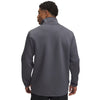 Under Armour Men's Castlerock/Metallic Silver Drive Pro Storm Hybrid 1/2 Zip