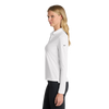 Nike Women's White Dri-FIT Micro Pique 2.0 Long Sleeve Polo