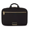 Tumi Black/Gold Voyageur Madeline Cosmetic Bag