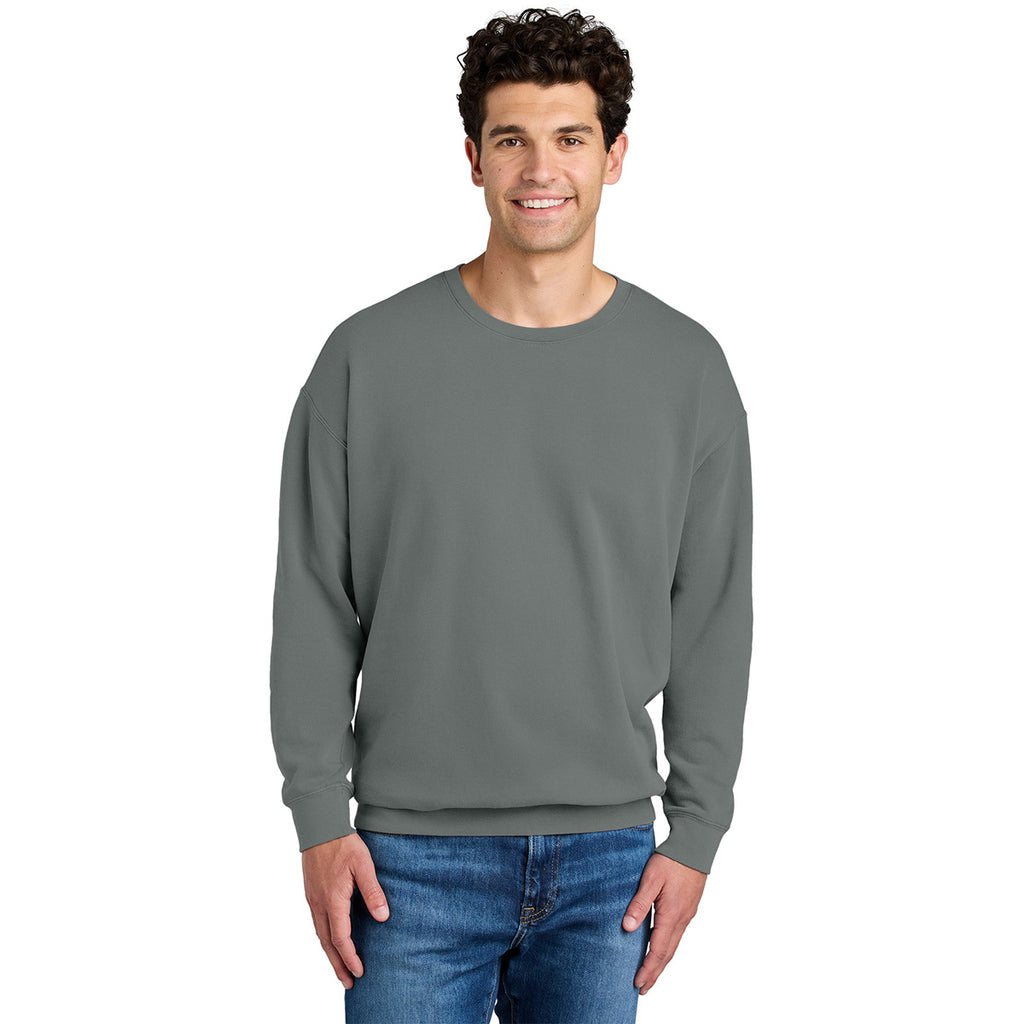 Comfort Colors Unisex Grey Lightweight Crewneck Sweatshirt