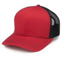 Hit Red with Black Mesh The Hauler Classic Trucker