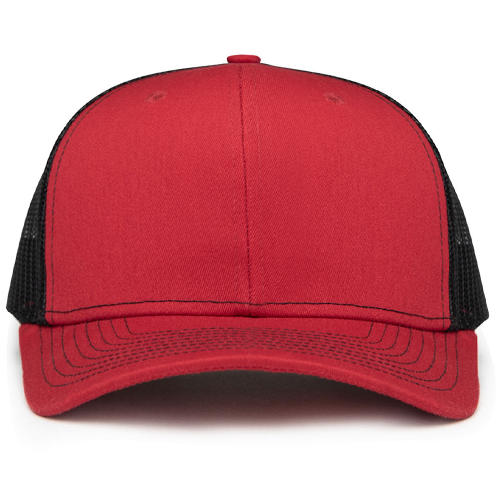 Hit Red with Black Mesh The Hauler Classic Trucker