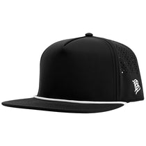 Branded Bills Black Bare Flat Rope Cap