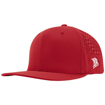 Branded Bills Red Bare Flat Performance Cap