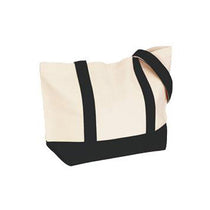 48-Hour Black Medium Snap Tote