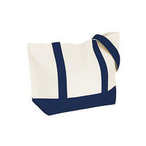 48-Hour Navy Medium Snap Tote