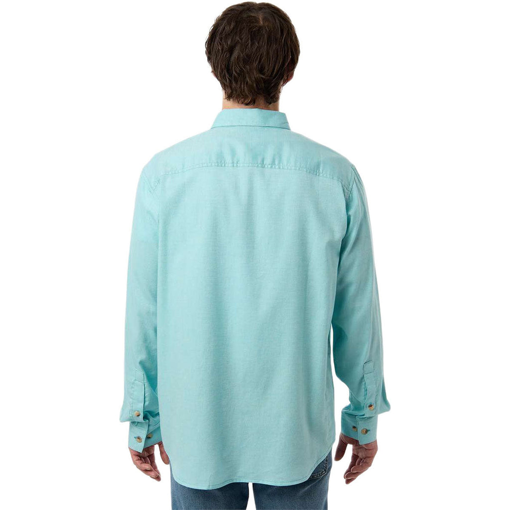 Columbia Men's Vintage Blue Oxford Rapid Rivers II Shirt