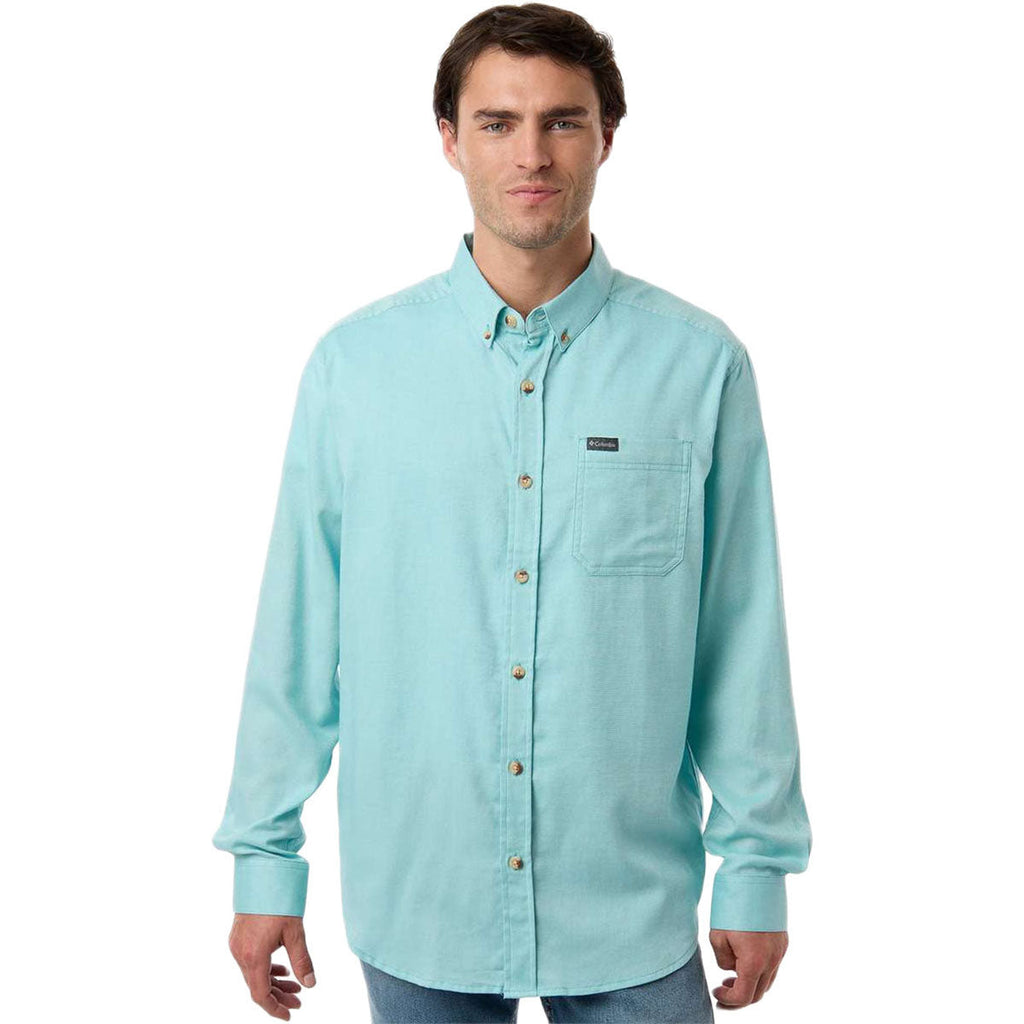 Columbia Men's Vintage Blue Oxford Rapid Rivers II Shirt