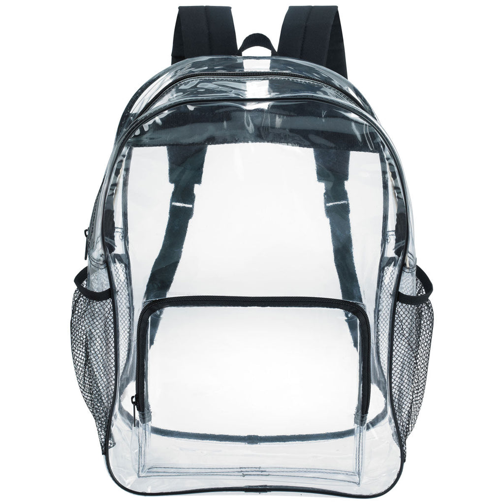 48-Hour BIC Black Clear Backpack