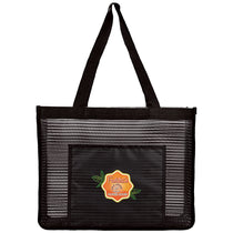 48-Hour BIC Black Landscape Mesh Tote