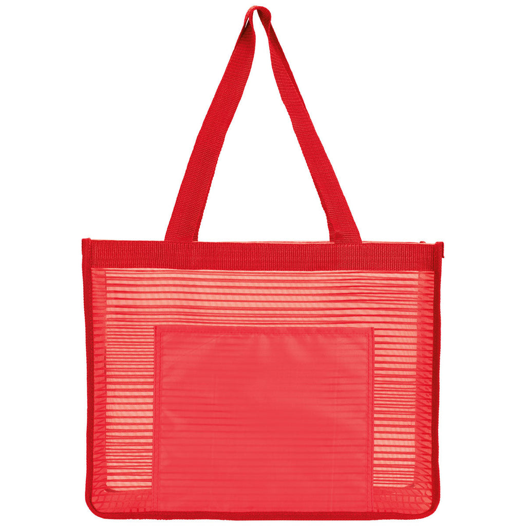 48-Hour BIC Red Landscape Mesh Tote