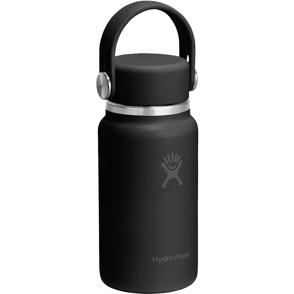 Hydro Flask Black Micro Hydro Bottle 200ml