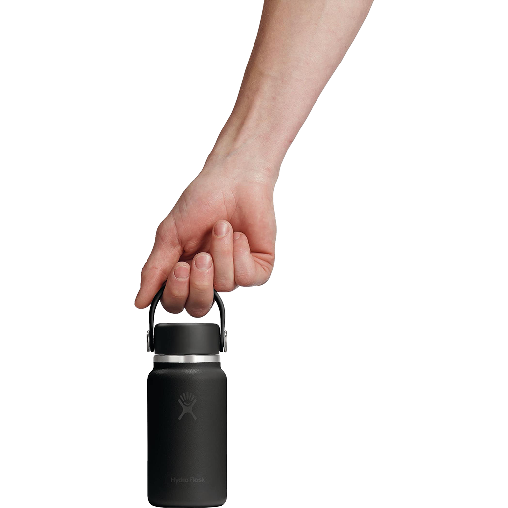 Hydro Flask Black Micro Hydro Bottle 200ml
