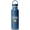 Hydro Flask Harbor Blue Standard Mouth With Flex Cap 21oz