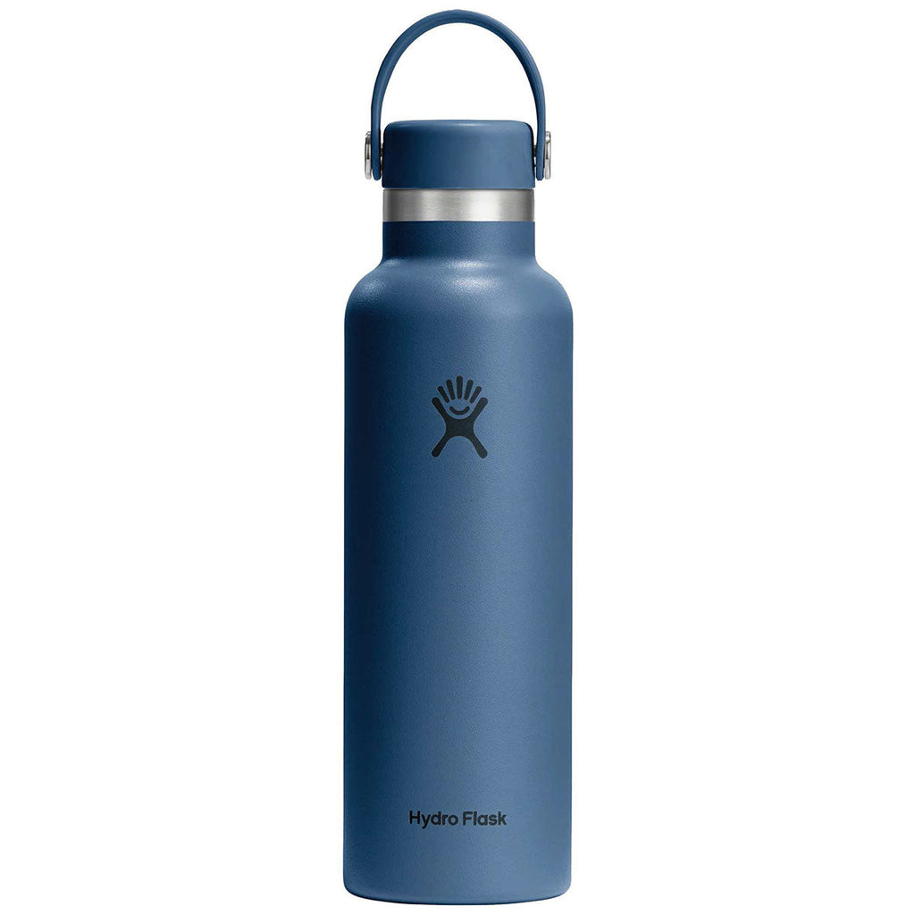 Hydro Flask Harbor Blue Standard Mouth With Flex Cap 21oz