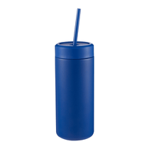 Leed's Sol Blueberry Tonal Straw Tumbler 20oz