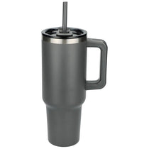 Leed's Grey Pinnacle 40 oz Vacuum Insulated Eco-Friendly Travel Tumbler with Straw
